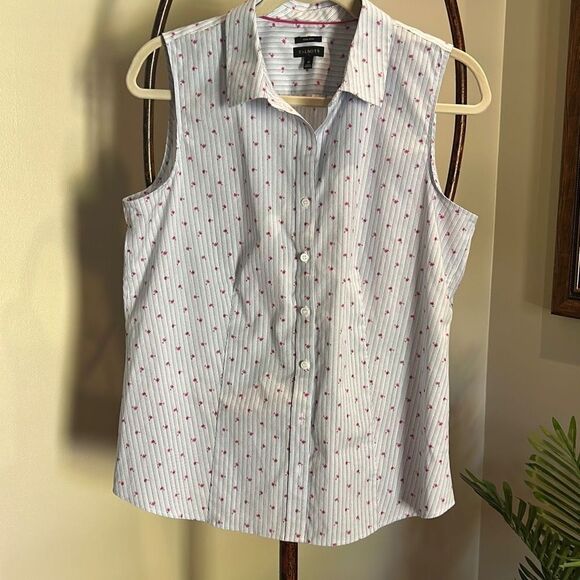 TALBOTS No Iron Sleeveless Blouse - Picture 1 of 6